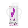 Vibrador con estimulador de clitoris con varias velocidades